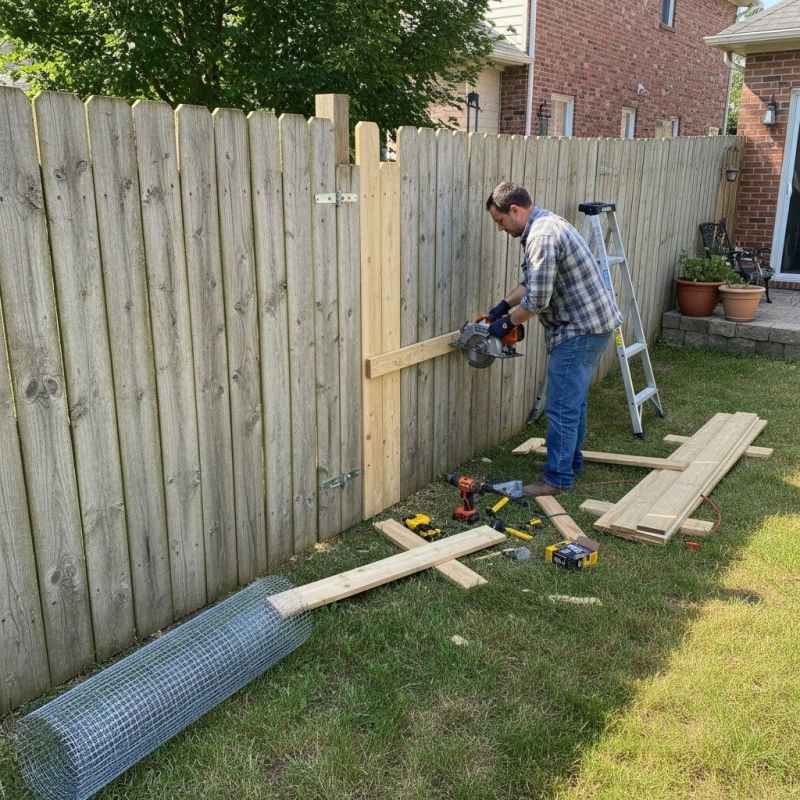 How Fence Repair Can Improve Curb Appeal